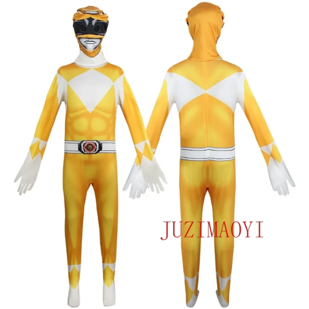 Adult Power Morpher Superhero Samurai Sentai Shinkenger Rangers Cosplay Fantasia Halloween Costume Mask For Men