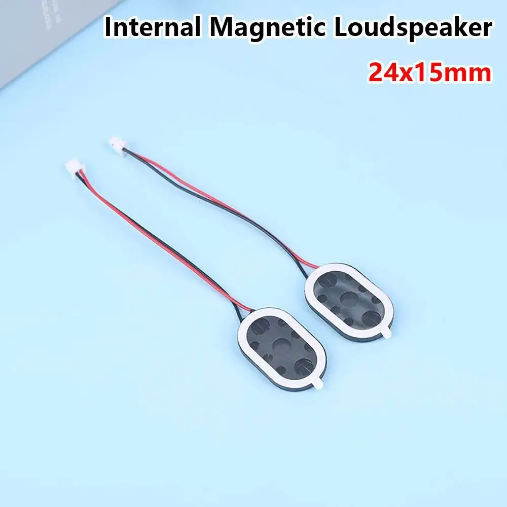 2Pcs New 1W 8Ohm Internal Magnetic Loudspeaker Plastic 2415 Loud Speaker 24x15mm Micro Mini Trumpet For Tablet PC Navigator