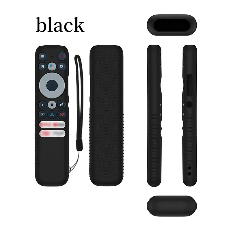 Silicone Remote Control Cover for TCL RC902N FMR1 Smart TV Shockproof Case Anti Slip Television Remote Cover All Inclusive