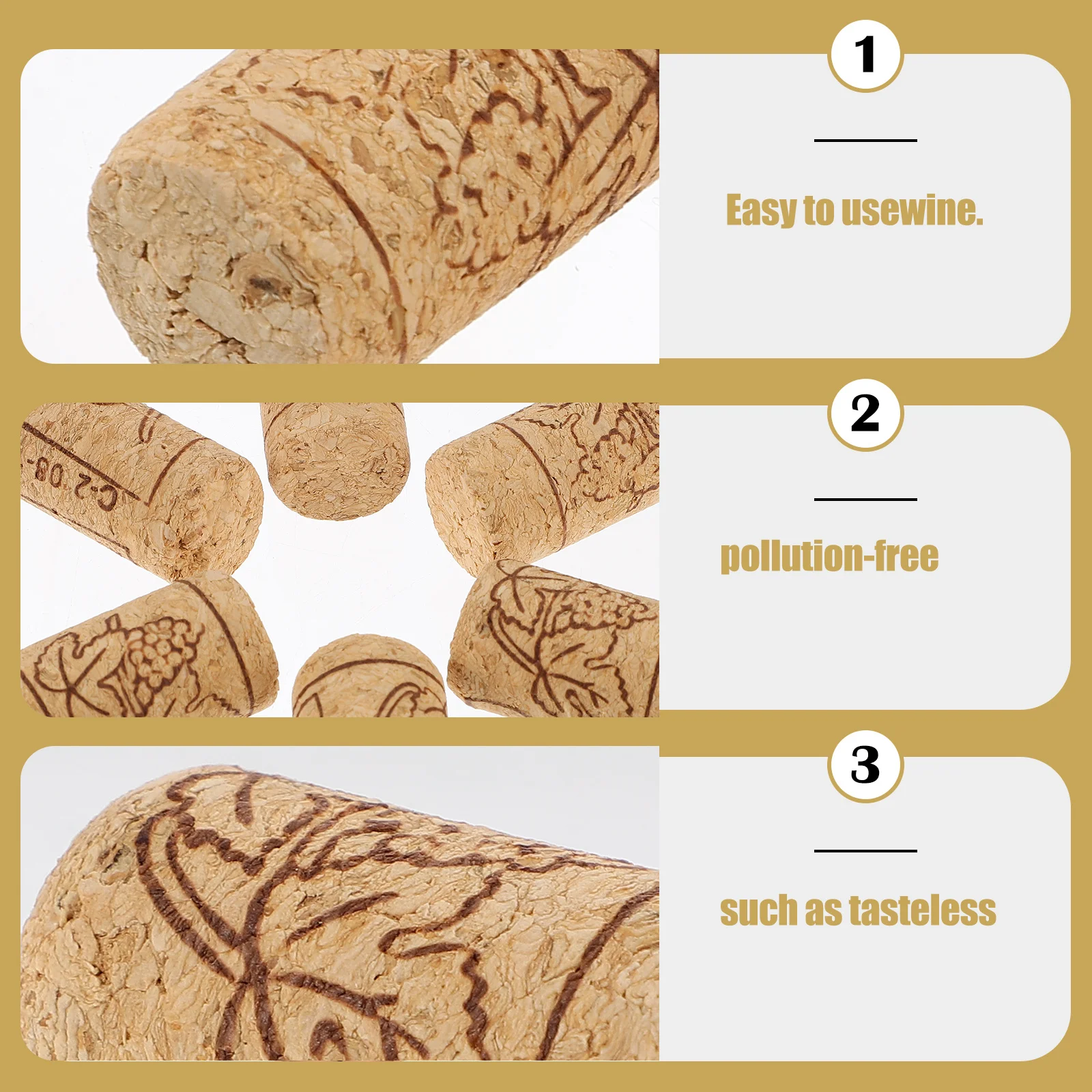 

25pcs Synthetic Wine Corks Reusable Bottle Stoppers For Wine Freshness Keeper Cork Bulk Glass Bottles Decorative