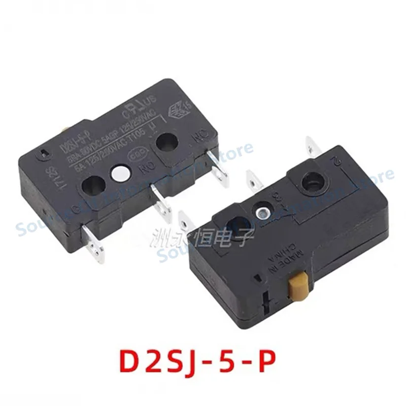 10Pcs D2SJ-5GL13-P 5A Travel Microswitch Compact Size for Easy Portability
