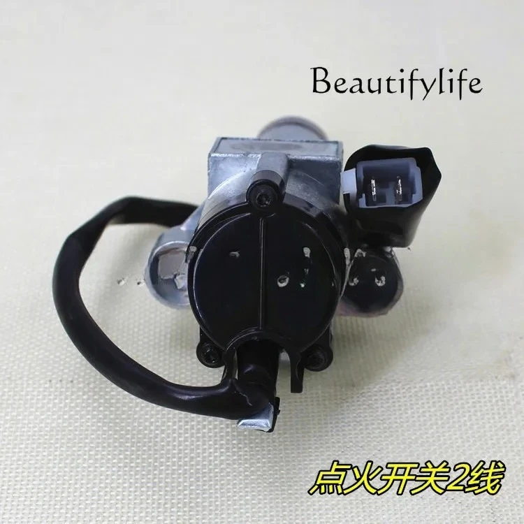 

Applicable to motorcycle SDH125-53/55 set lock CB125 electric door lock whole car lock