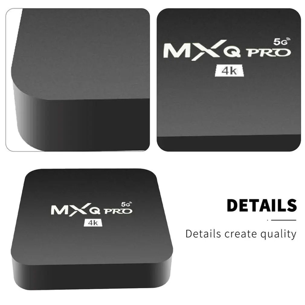 New M-RPO 5G 4K Network Player Set-top Box Home Remote Control Box Smart Media Player TV Box Smart Android TV Box Set-top Box