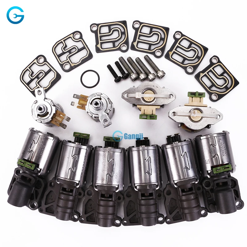 0B5DL501(10pcs) DQ500 Transmission Control Valve Solenoid Kit For Audi Q3 A4-A7 Q5 Auto Parts