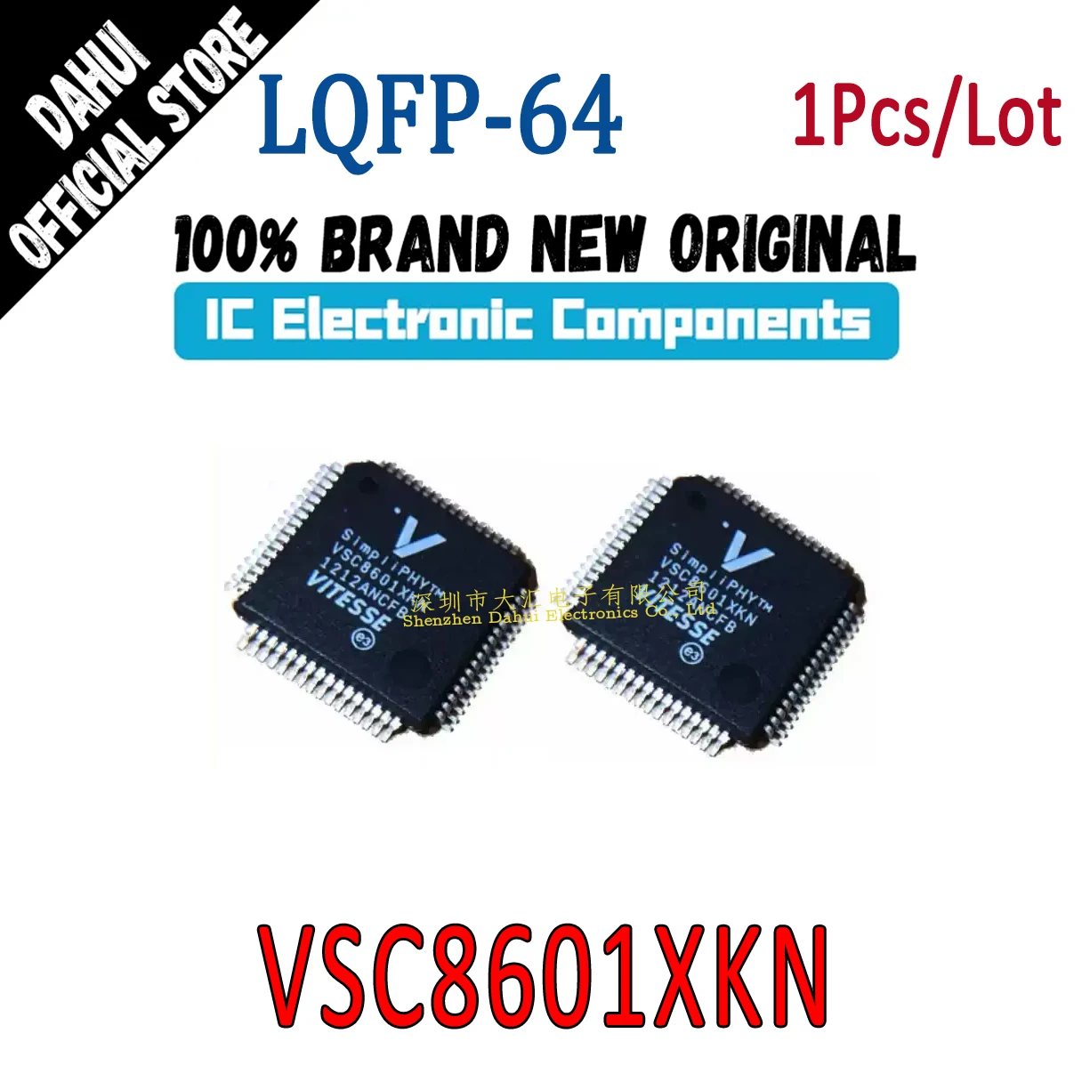 

VSC8601XKN VSC8601 LQFP-64 Network control chip IC new original