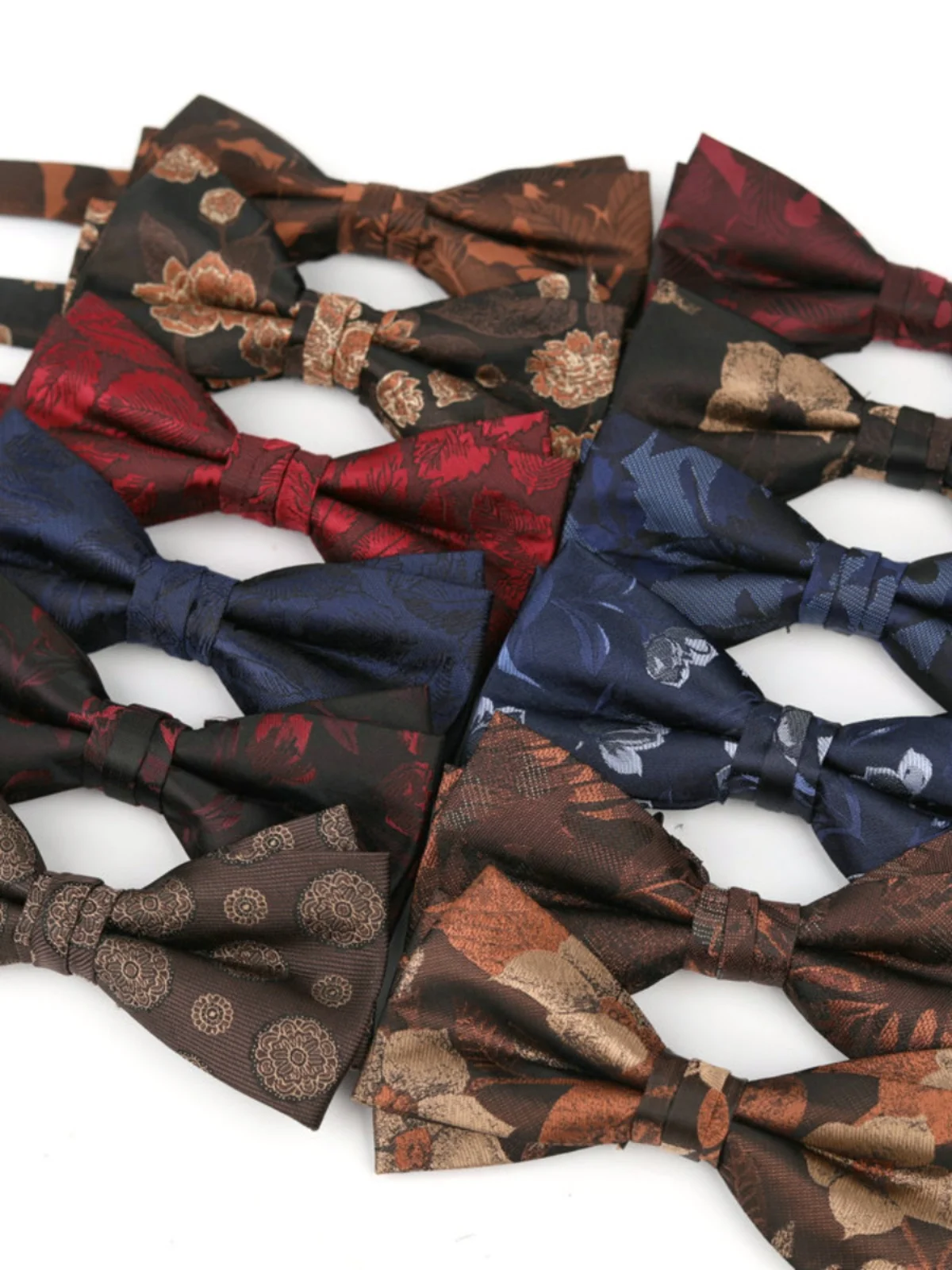 

Men's bow tie men's fashion wedding Hong Kong style niche high-end bow fancy business atmosphere fashionable high sense