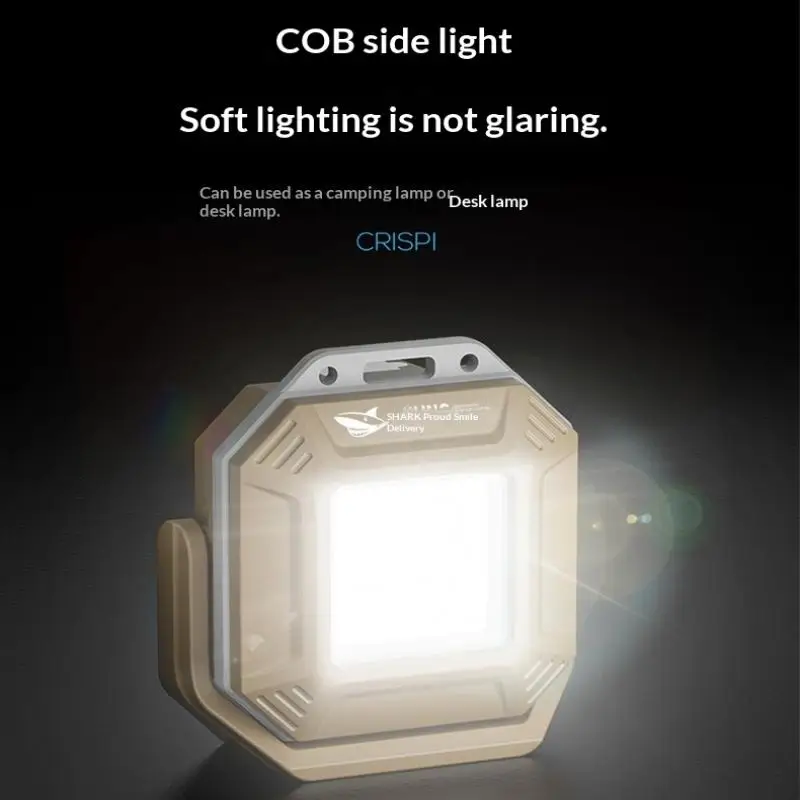 Luz de trabajo LED recargable magnética - Impermeable con 360 °   Gancho giratorio para reparación, emergencias y talleres de automóviles