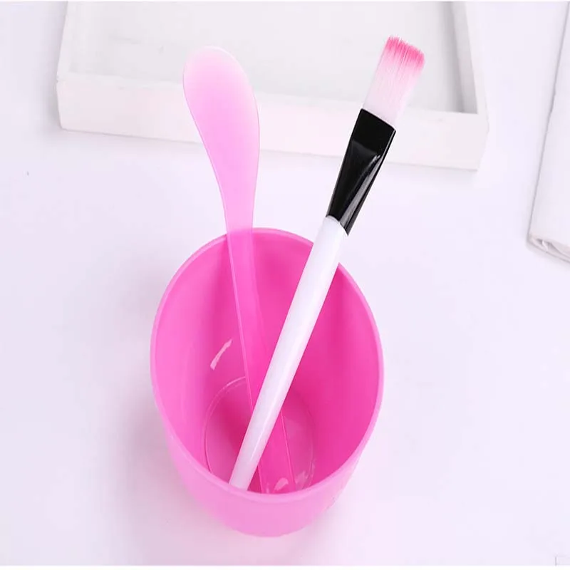 3pcs/set Women Face Mask Mixing Bowl Set Girls Facial Skin Care Mask Mixing Tools Kit Beauty Supplies