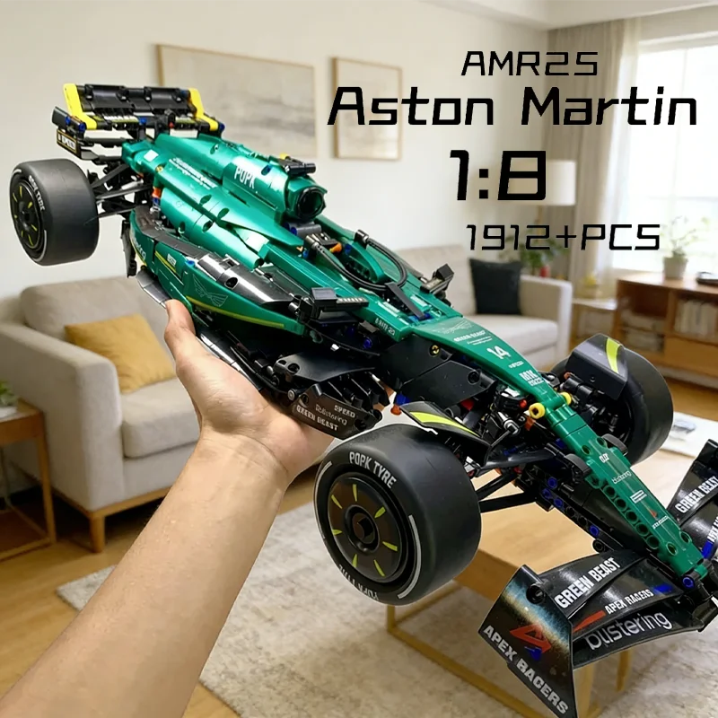 NUEVO Set de Bloques de Construcción de Auto Deportivo Aston Martin, 1912 Piezas, Modelo Clásico de Alto Rendimiento, MOC DIY, Juguete Decorativo para Niños, Regalo