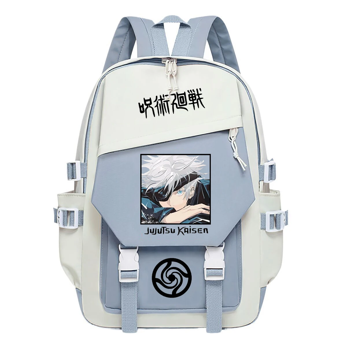 

Anime Jujutsu Kaisen School Bags Girls Large Capacity Backpack Gojo Satoru Printed College Student Rucksack Computer Bag Mochila
