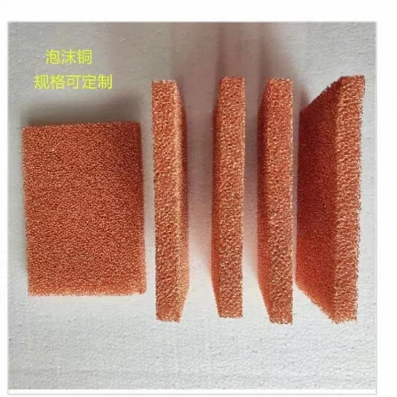 

Laboratory special foam copper porous thermal conductivity soaking copper supercapacitor catalyst filter copper mesh