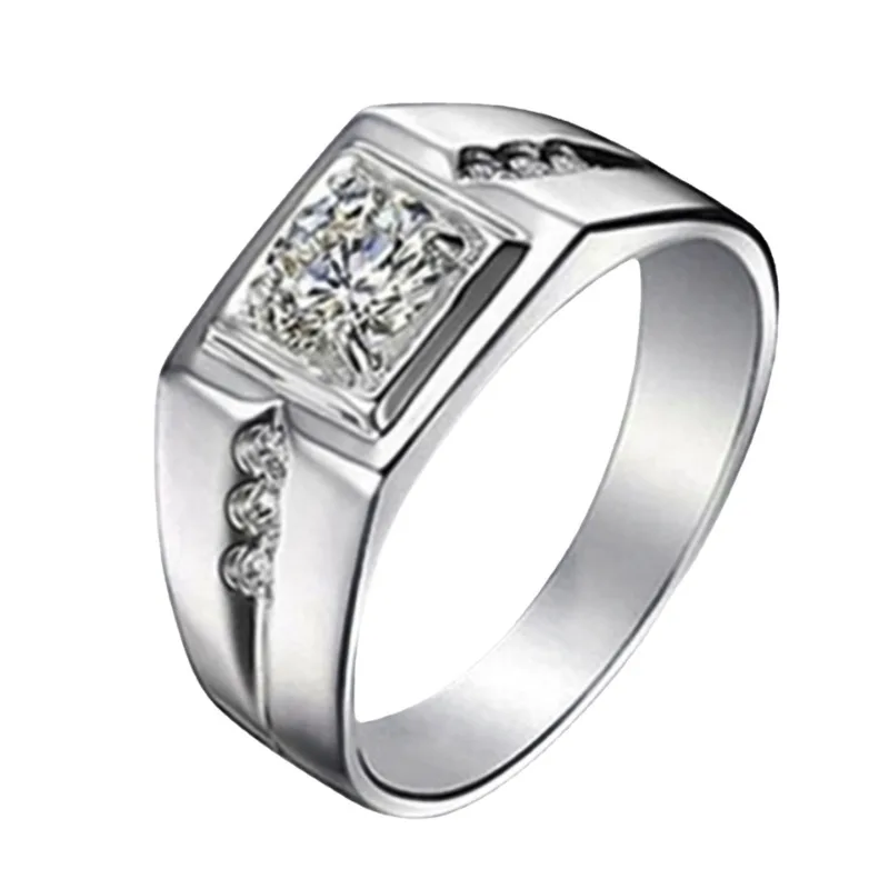 

wish trendy European and American classic hot selling wedding ring wholesale supply men's ring