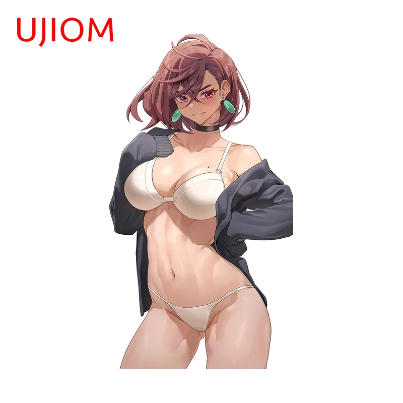 UJIOM séduisante Figure d'anime Momo Ayase autocollant mural mode enchanteresse graphique animé décalcomanie adapté aux Surfaces lisses