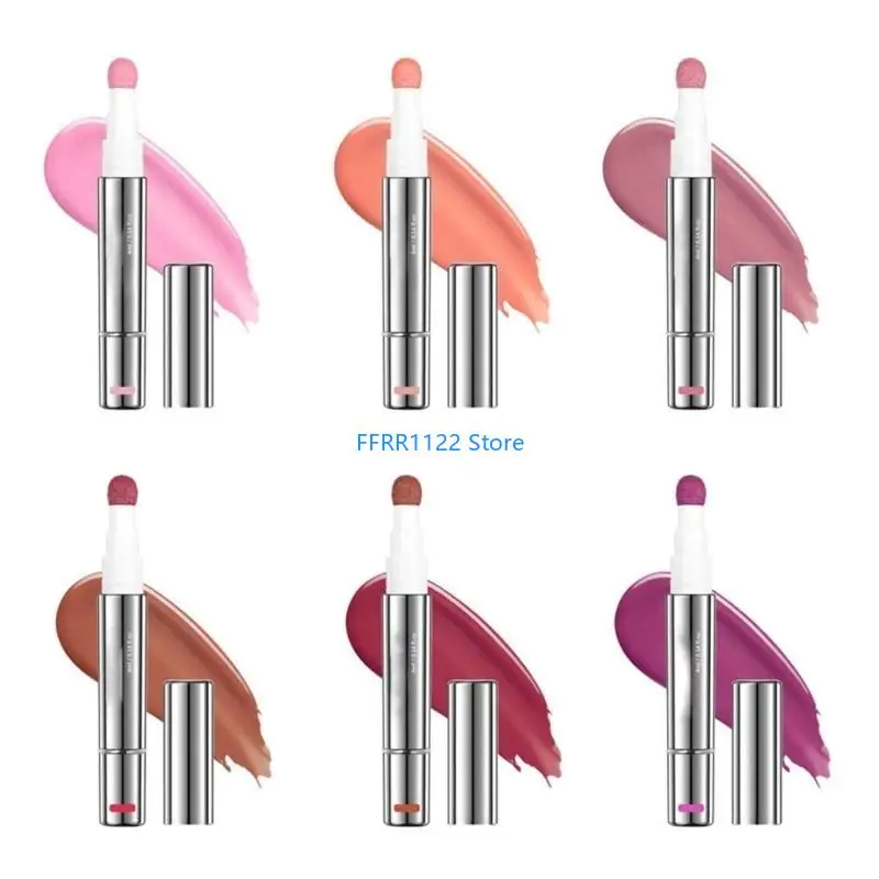 Y1UF أحمر الخدود السائل للخدود كريم أحمر الخدود مكياج خفيف الوزن طويل الأمد مقاوم للتلطخ ذو مظهر طبيعي سائل أحمر الخدود