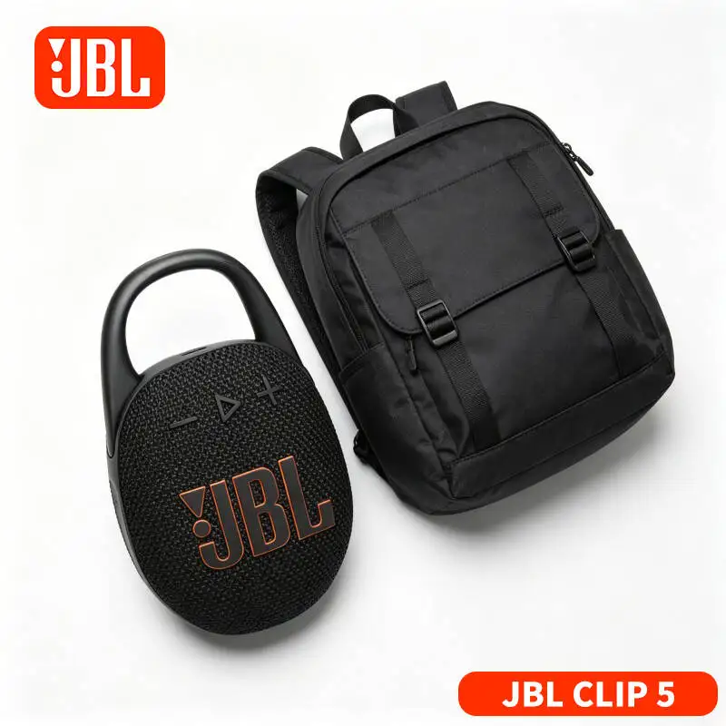 

Long Distance Adventure Tour JBL Clip 5 Travel Speaker Reliable Audio Device For Cross Country Outdoor Trips