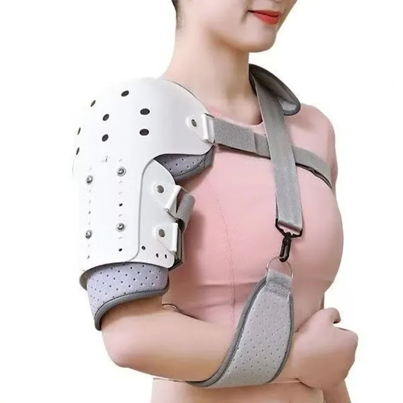 

Adjustable Humerus Fracture Fixator Brace Upper Arm Broken Shoulder Injury Rehabilitation Support Splint