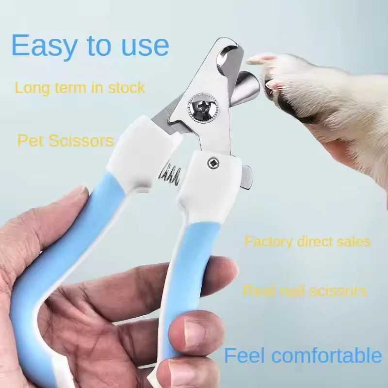 Stainless Steel Pet Nail Clipper Set For Cats And Dogs With Nail File Portable Paw Trimmer Pet Grooming Tool For Claw Care
