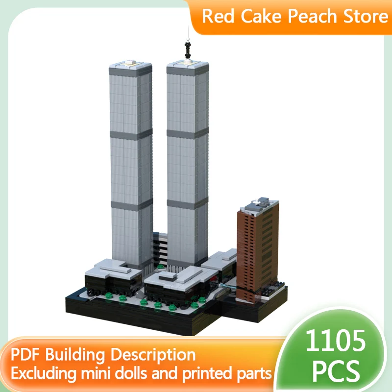 

Конструктор City Street View MOC: Модульный набор «Торговый центр» для детей, развивающая игрушка для сборки, подарок на праздник