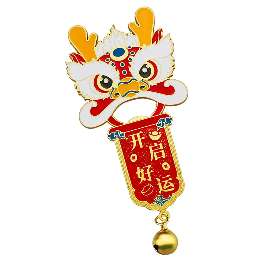 

Fridge Magnet Bottle Opener Dragon Shape Vintage Beer Gadgets Cool Small Party Tool Kitchen Bar 2024 New Year Alloy