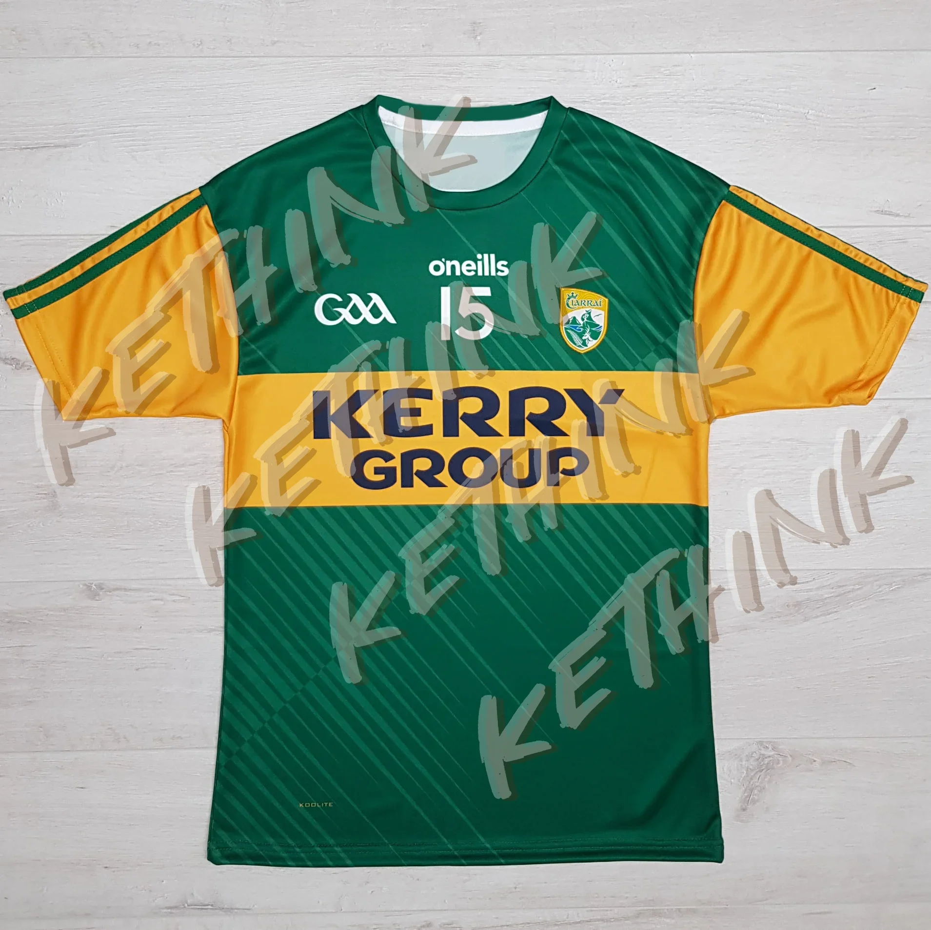 

2025 Summer Men's Clothing New Arrivals Kerry GAA Football Jersey #10 Breathable and Sweat-Wicking Children's Sports T-Shirt