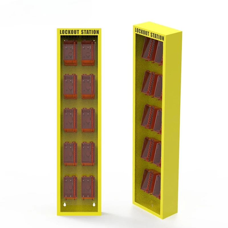 Industrial safety lock loto equipment shutdown maintenance, integrated padlock