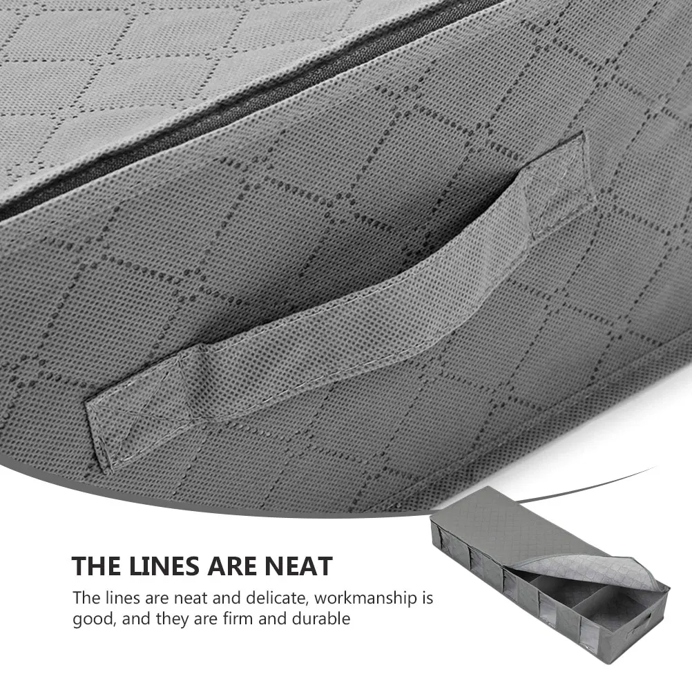 

Foldable Storage Box Bin Lid Nonwoven ganizer Pouch Collapsible Bins Quilt Bag Sundries Waterproof Container Cloth Storage