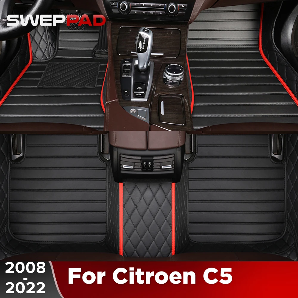 

For Citroen C5 2008-2022 21 20 19 18 Car Floor Mats All Weather Carpet Cover Floor Liners Interior Protector Accessories