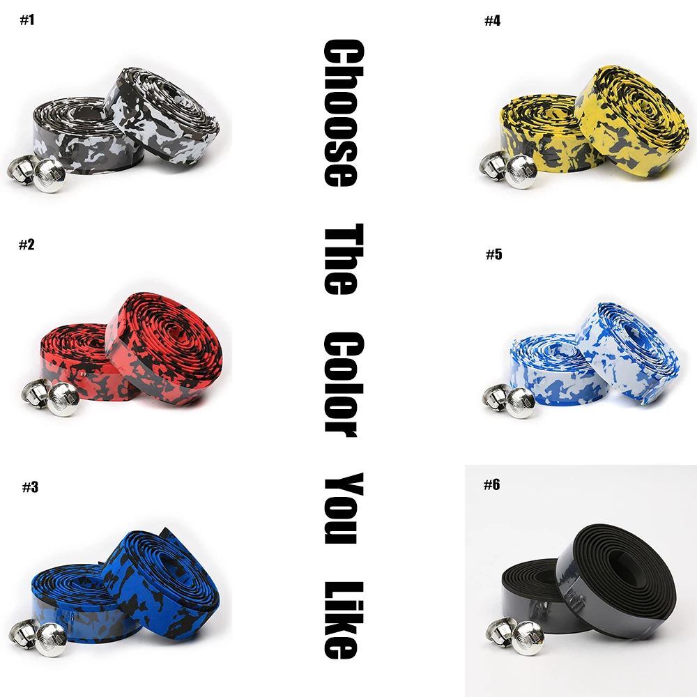 الرياضة MTB الطريق الدراجات الدراجات دراجة المقود الملحقات الدراجة المقود الشريط المطاط رغوة التفاف #5