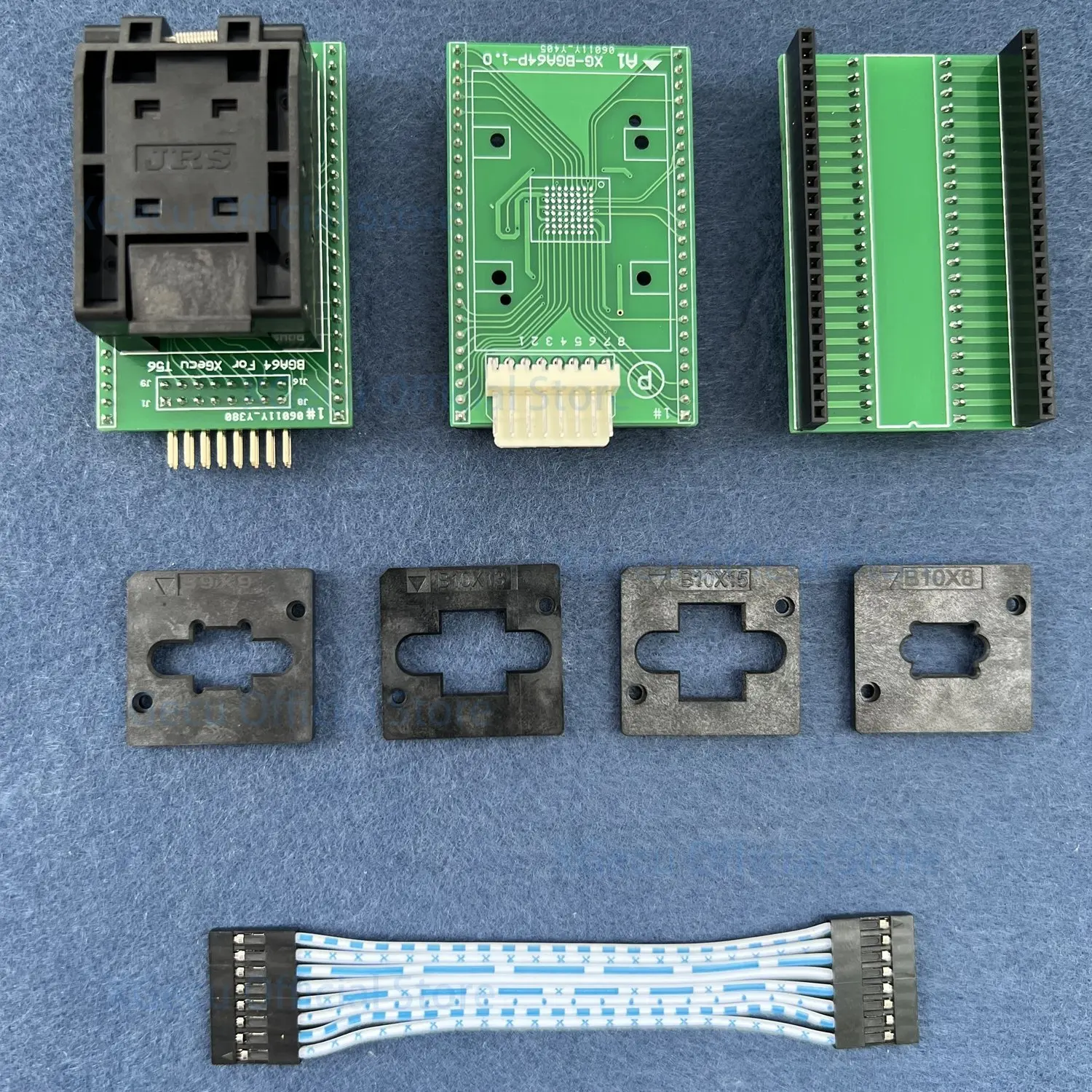 BGA48-DIP48 BGA63-DIP48 BGA64-DIP48 BGA153/169 EMMC-2 BGA100-DIP48 adapter only for XGecu T56 programmer