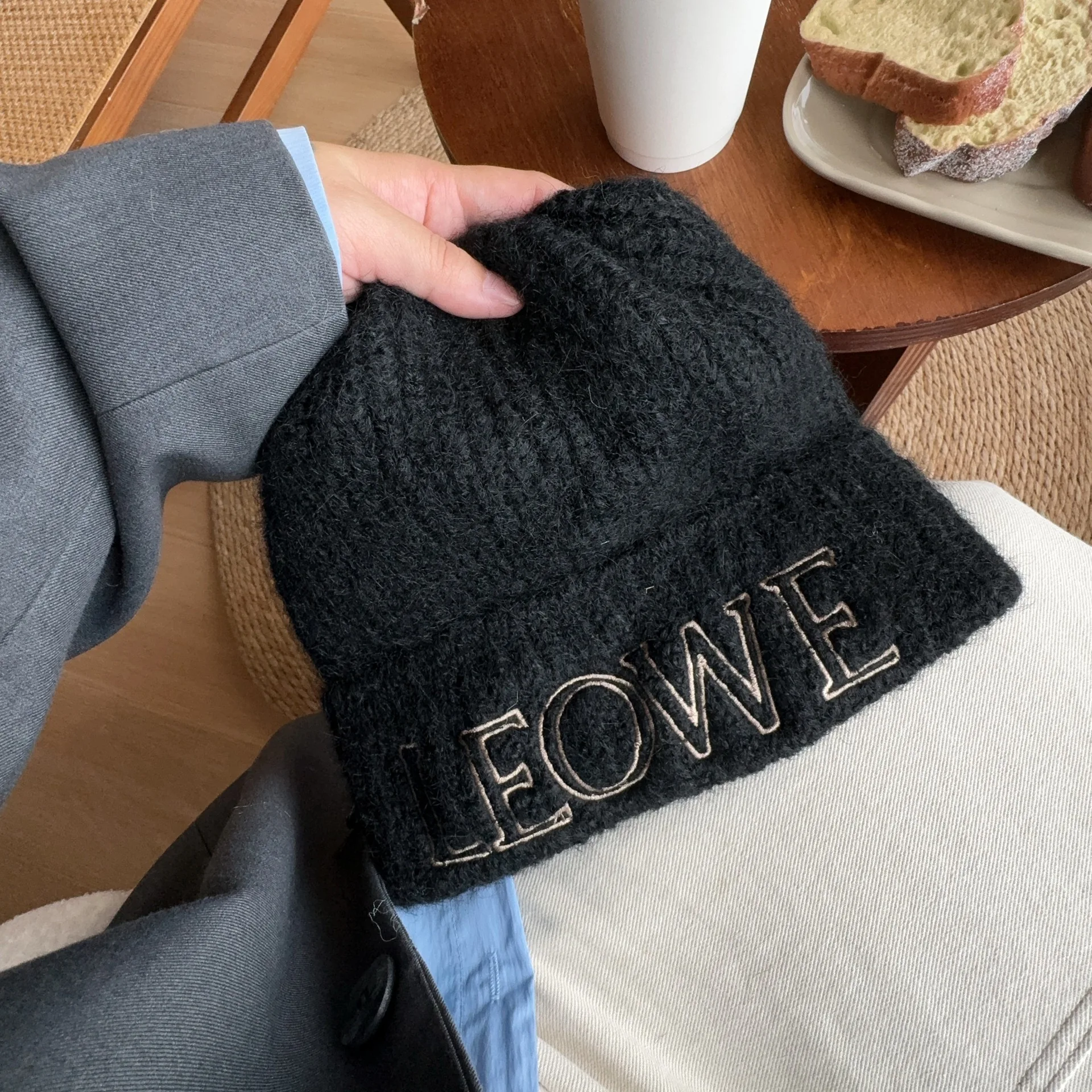 

2026 шерстяная шапка в корейском стиле, зимняя теплая вязаная шапка унисекс, мягкая термошапка для пары для мужчин и женщин