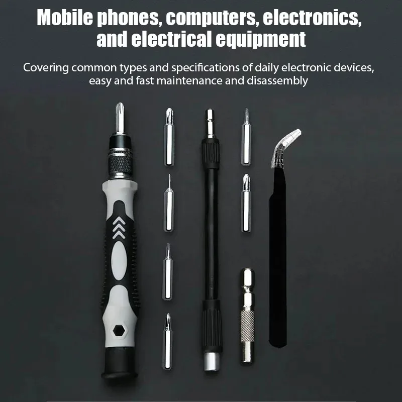 مجموعة مفك براغي دقيقة 115 في 1 أدوات يدوية للإصلاح الإلكتروني لقمة ثقب مغناطيسية صغيرة لوحدة تحكم ألعاب iPhone PC Mac DIY