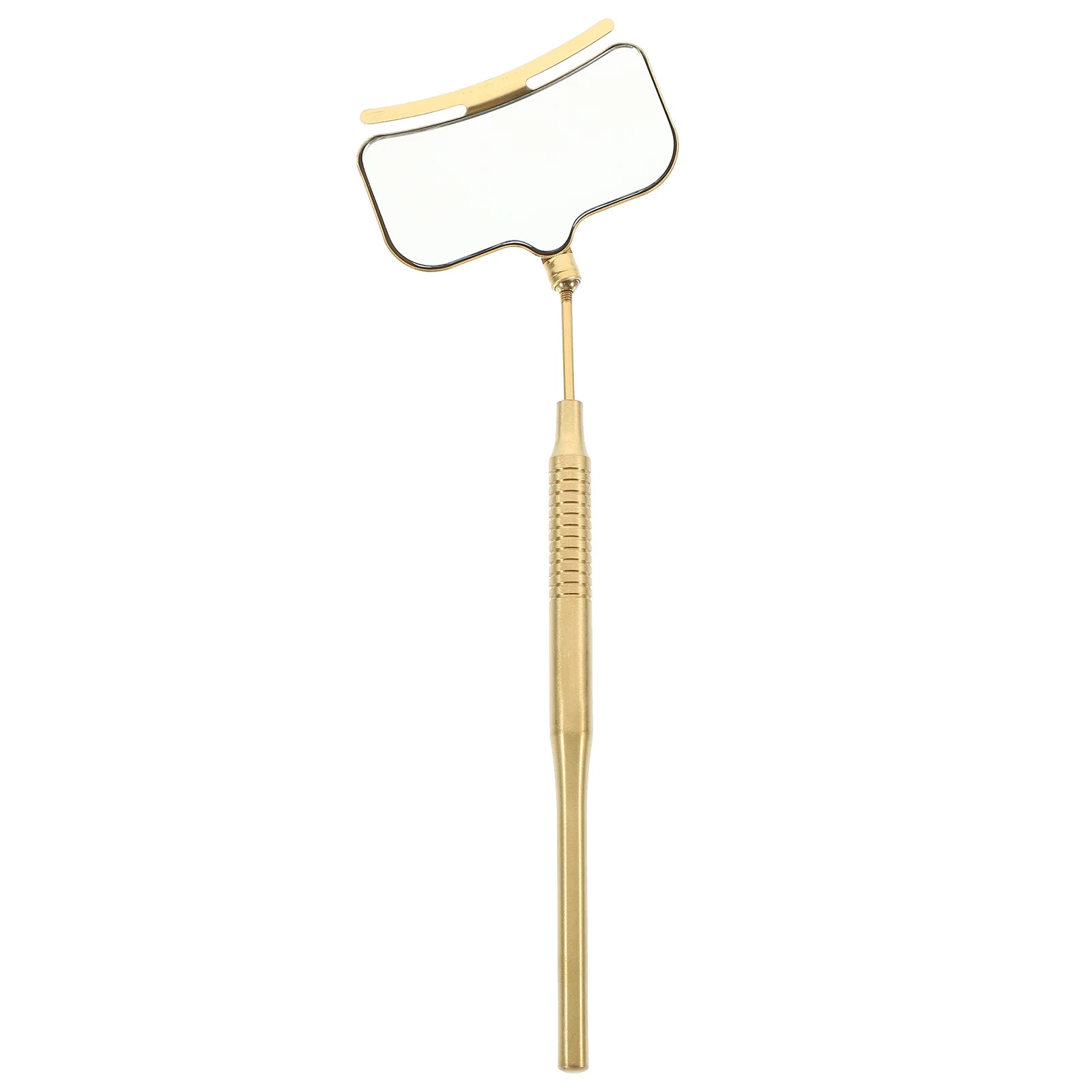 Espejo de pestañas desmontable, herramienta de pestañas de Metal pequeña para aplicación de pestañas postizas, suministros de extensión de pestañas, espejo de inspección de maquillaje