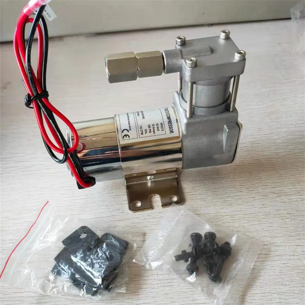 Suspensão do Passeio de ar em Estoque Hong Kong Yurui Yf6373 12v Bomba Viair 98c Prata 130 Psi Mini Compressor da Motocicleta