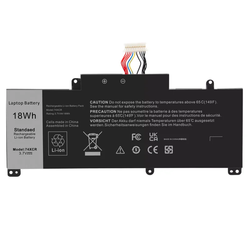 New 074XCR 74XCR Laptop Battery For DELL Venue 8 Pro 5830 T01D VXGP6 0VXGP6 X1M2Y 0X1M2Y Tablet Series 3.7V 18Wh