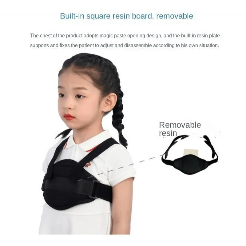 1Pc Children Pectus Carinatum Strap for Sternal Fracture Fixation Chest Injury Postoperative Rehabilitation Support Strap