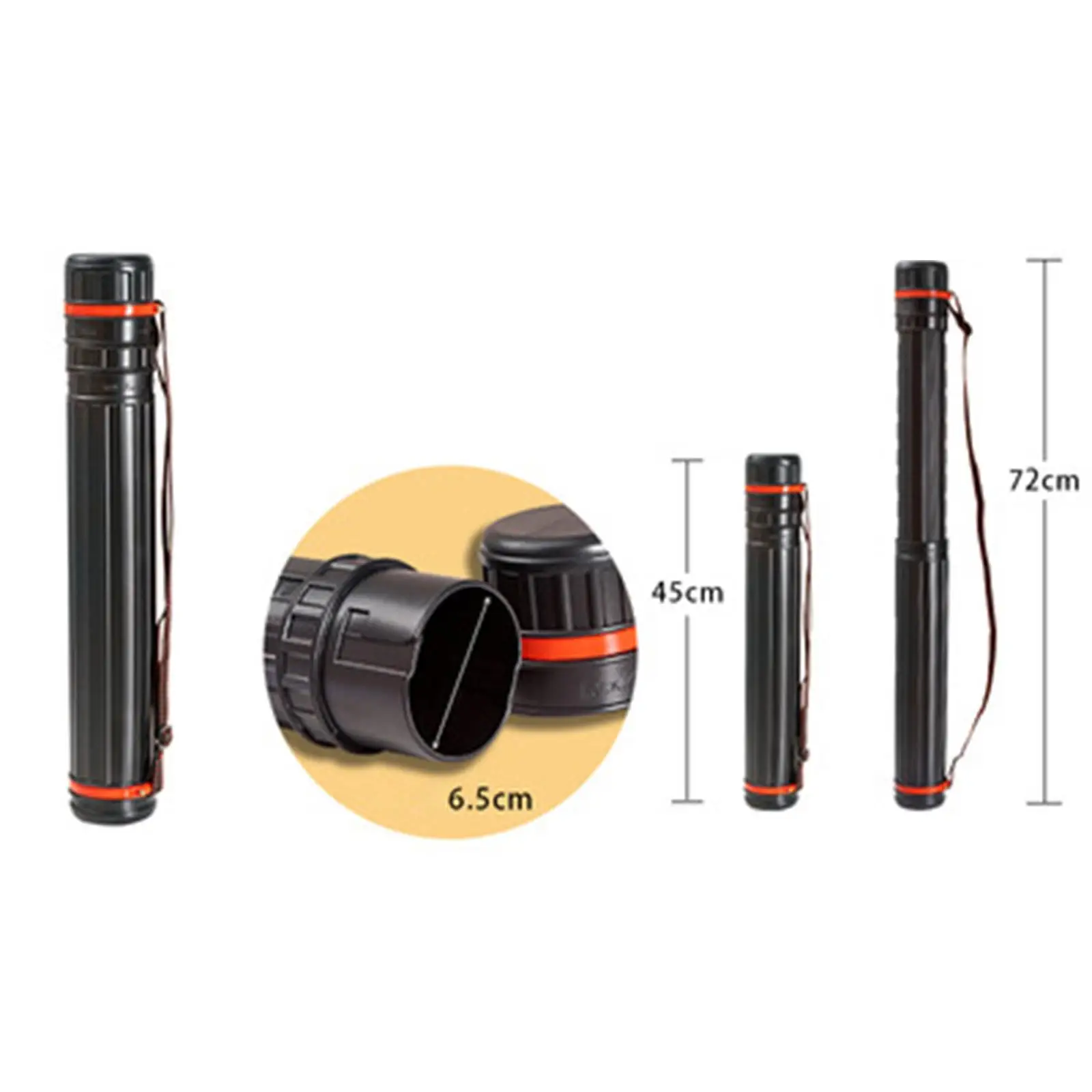 Expandable Poster Tube with Strap – Document Storage & Artwork Carrier 5