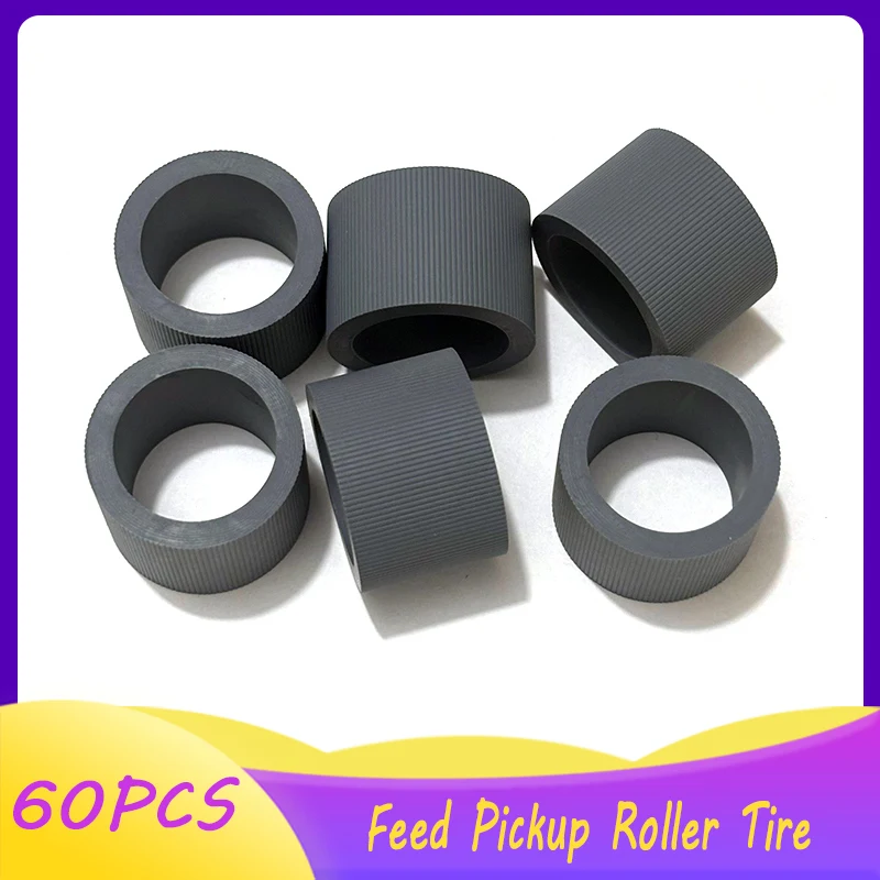 

60PCS 1484864 148-4864 Feed Pickup Roller Tire for Kodak i1200 i1300 i1210 i1220 i1310 i1320 i2400 i2600 i2800 SS500 SS520
