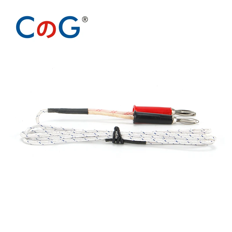 CG TP-01A K-type Thermocouple Sensor Digital Probe Tester 100cm 1M Wire Temperature Measuring 1.4cm Interface Thermocouple