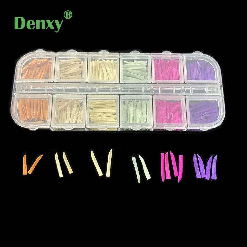 

300pcs/box Denxy High Quality Dental Wood Wedge Interdental Wedge Wood Wedge Dental Oral Auxiliary Materials