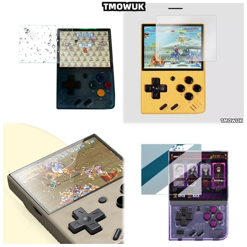 

For Miyoo Mini Plus Miyoo Mini V4 V4 Game Console HD Tempered Glass Film Screen Protector Protection Cover Accessory