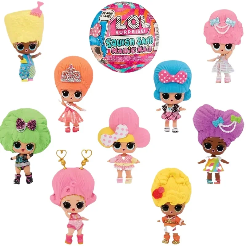 MGA L.O.L. Surprise! Surprise Doll Girl Toy Pinch Sand Doll Blind Box Disassemble Ball Doll Princess Birthday Gift