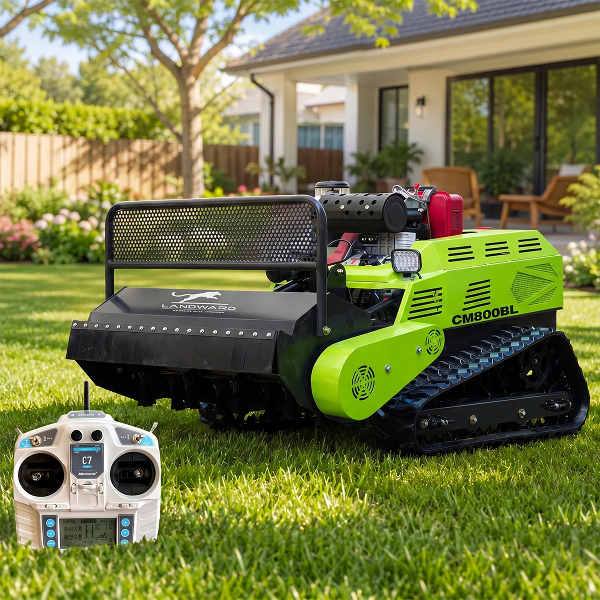 Tondeuse à gazon portable sans fil haute puissance CM800BL, tondeuse à gazon haute efficacité, robot de tonte intelligent, vente personnalisée
