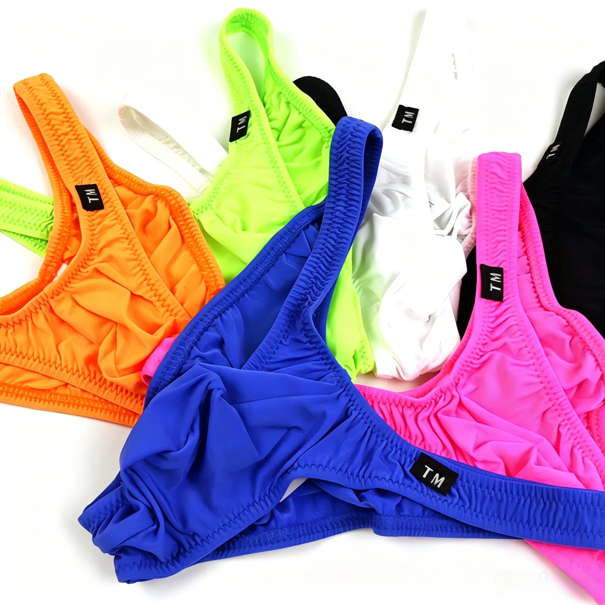 

Ice Silk U-Pouch Briefs for Men Low Waist Sexy High Elastic Breathable Bikini Underwear