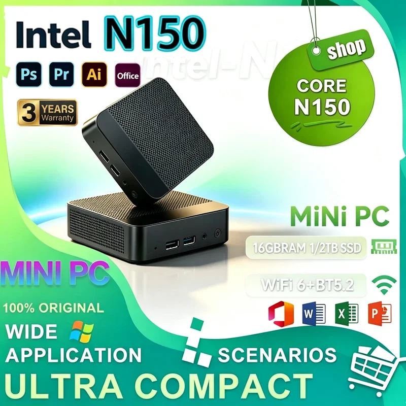 new-core-n150-portable-mini-pc-computer-windows-11-16gb-ddr4-1-2tb-ssd-gaming-computer-wifi-6-office-mini-desktop