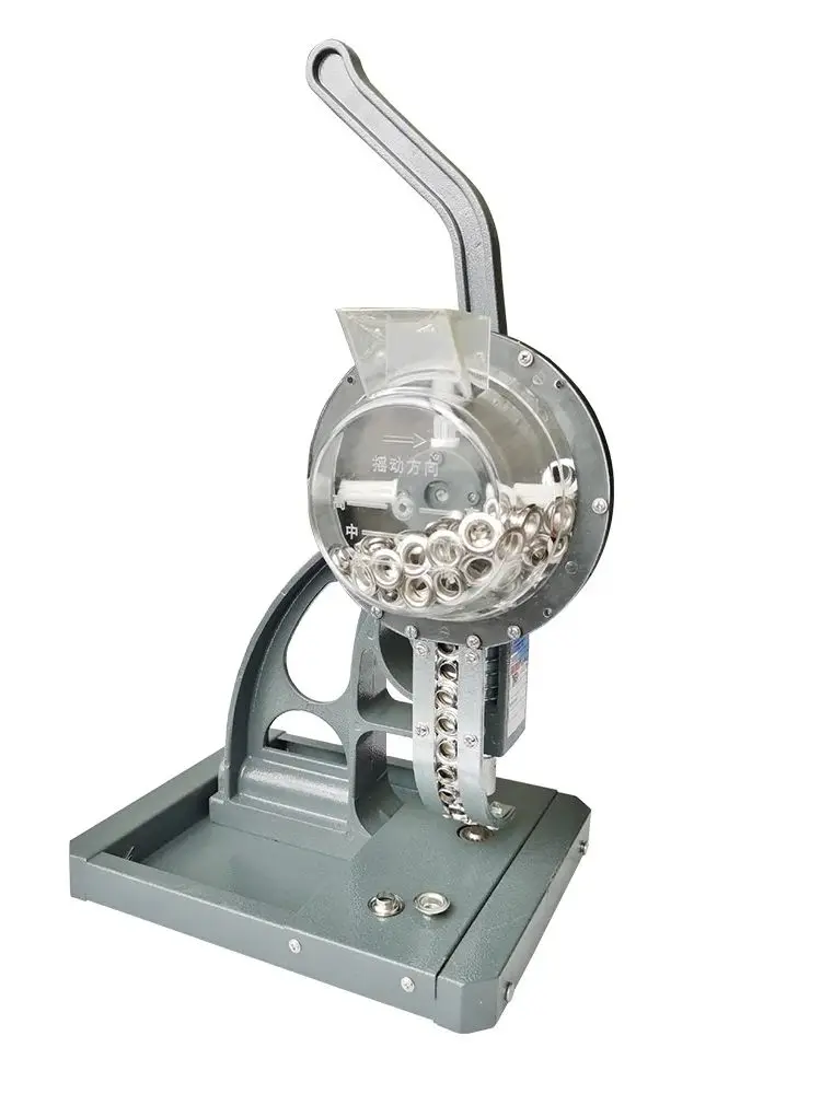Semi-automático Banner Tarpaulin Eyelet Press Punching Machine, fabricante direto, 5.5mm 10mm 12mm