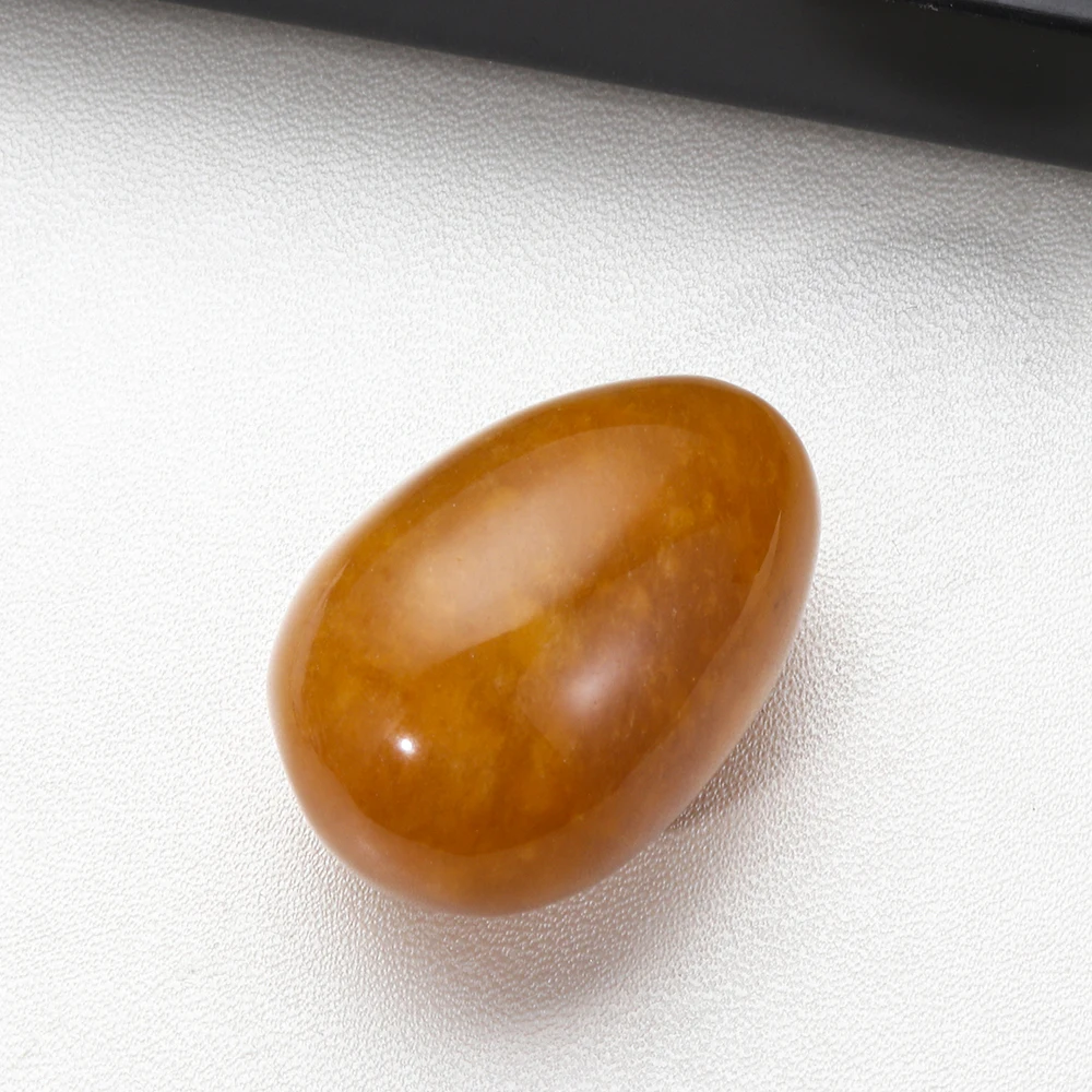 for Collection White Crystal Blue Point Jade Mini Ornament Egg Pattern Healing Stone Natural Stone Healing