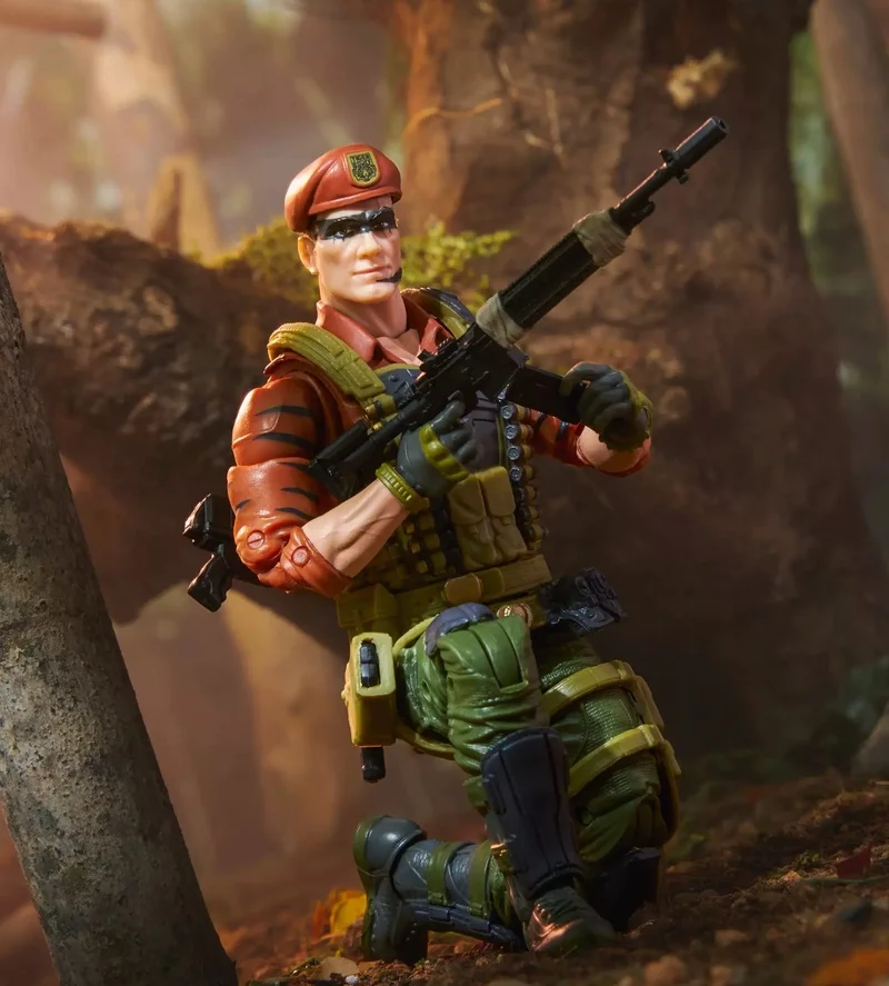 GI originale Joe Classified Series Tiger Force Flint, giocattolo regalo con figura d'azione in scala n.89 da 6 pollici (15 cm).