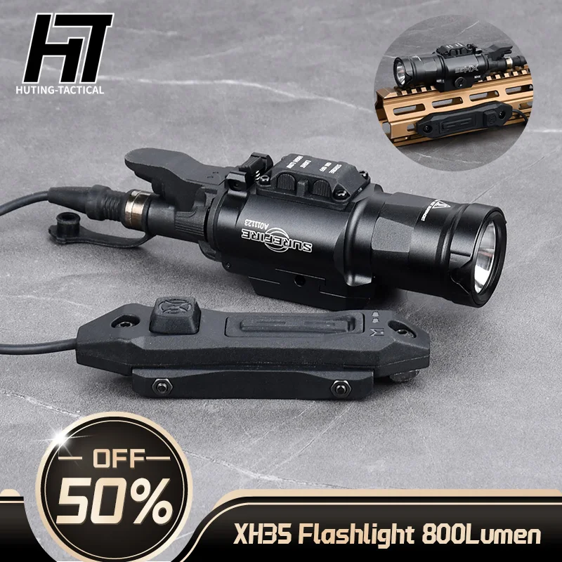 WADSN Tactica XH35 light Strobe Hanging Light Pistol Gun Strobe LED Light Fit 20mm Rail Airsoft Hanging Hunting Flashlight