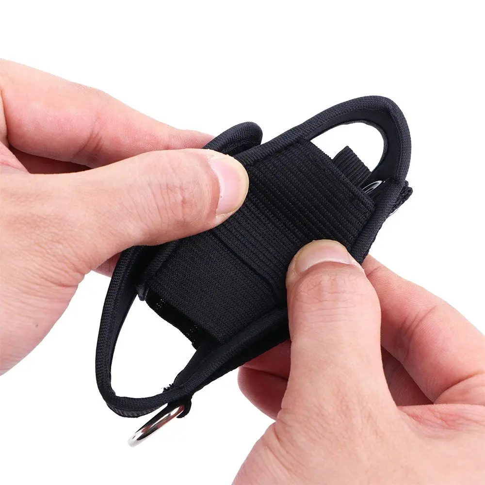 مول الصيد T305/T309/T410 أدوات التخييم في الهواء الطلق مصباح يدوي حزام حامل الخصر حزمة LED الشعلة كم مصباح يدوي الحقيبة