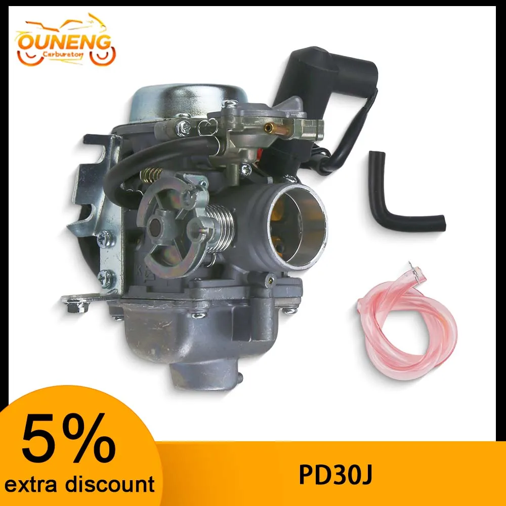 

Motorcycle Carburetor PD30J 30mm With E-Choke For Honda CN 250 CN250 CF250 CH250 250cc 1986-2008 Engine Moped Go Karts Carb